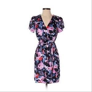 Ann Taylor Short sleeve Short sleeve wrap dress